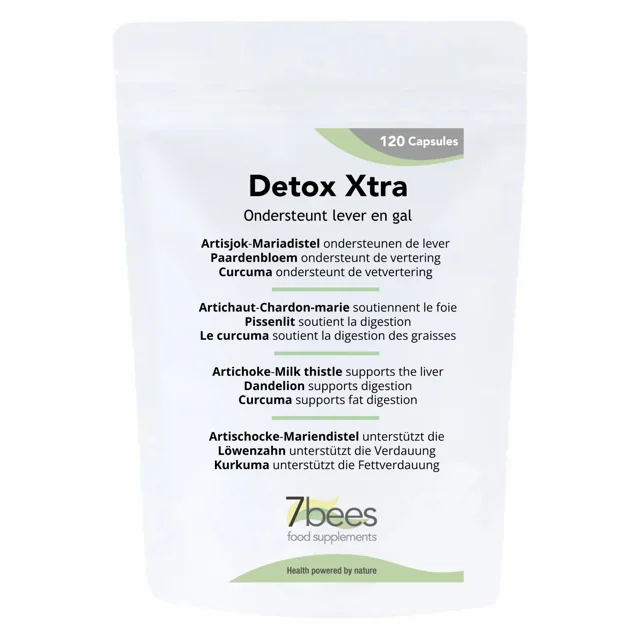 Detox Xtra — voorzijde van je verpakking