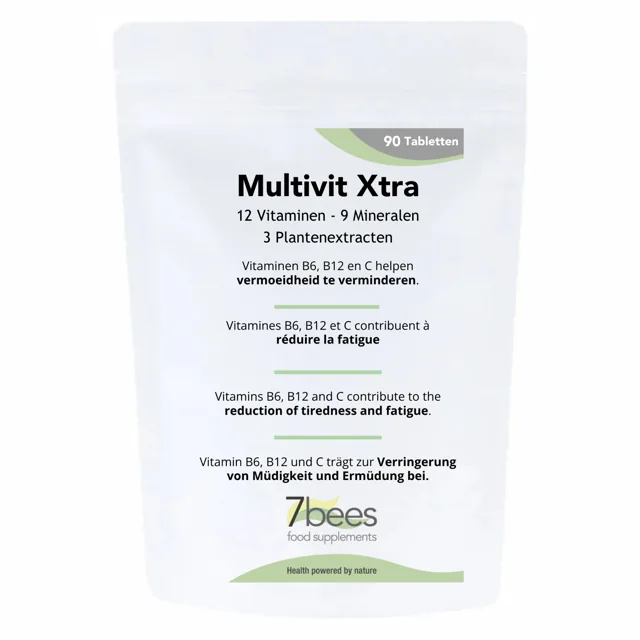 Multivit Xtra — voorzijde van je verpakking